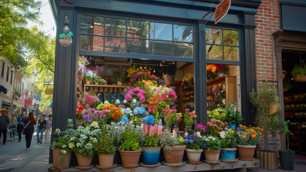 ouvrir un magasin de fleurs zone